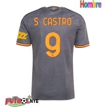 Camiseta AS Roma Santiago Castro #9 Tercera Equipación 2026-27 manga corta